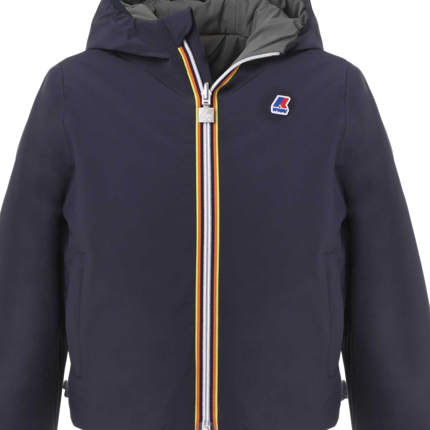 GIACCA JACQUES WARM DOUBLE BLU E VERDE - annameglio.com abbigliamento moda