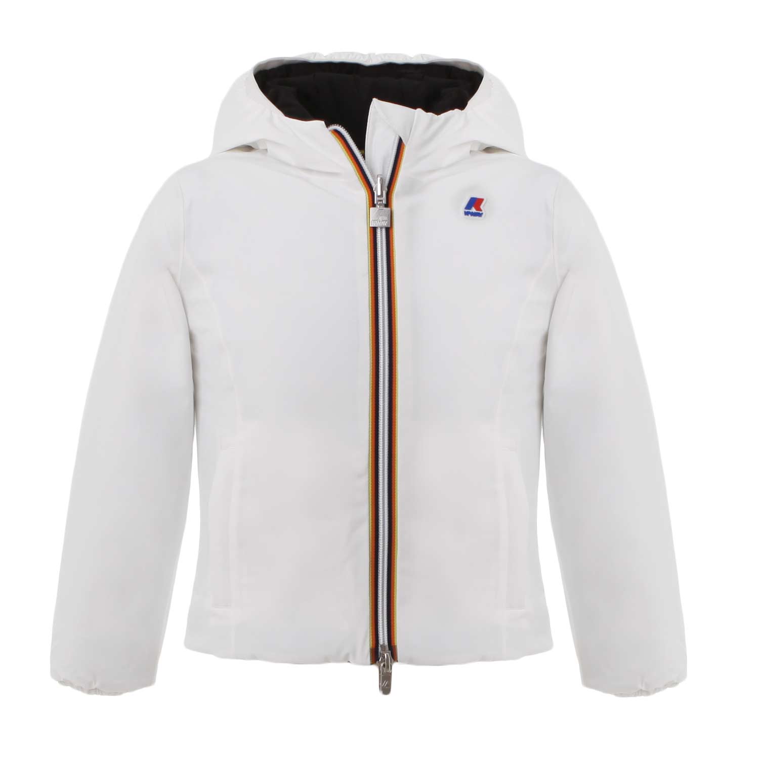 GIACCA LILY WARM DOUBLE BIANCA E NERA - annameglio.com abbigliamento moda