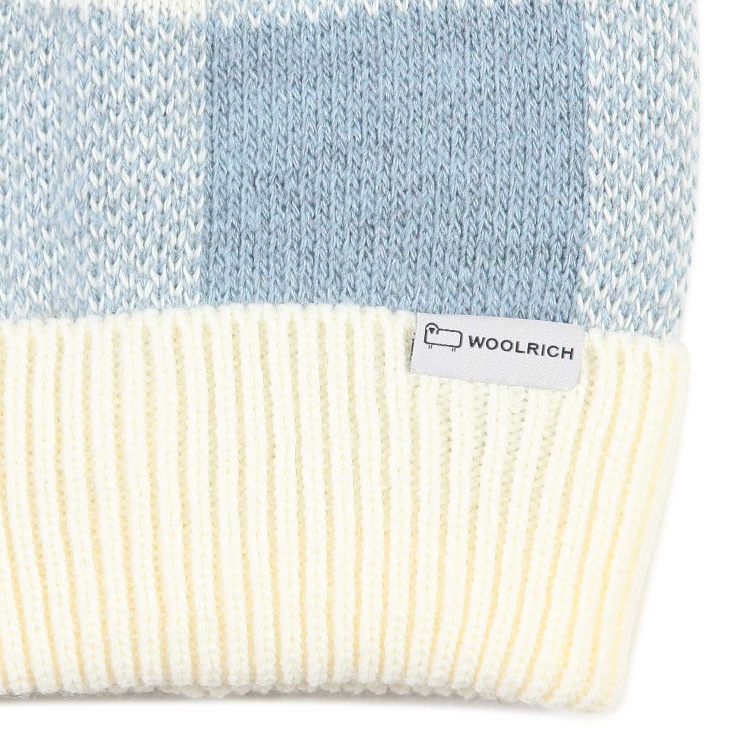 BERRETTO CHECK PANNA E AZZURRO BAMBINA E BAMBINO - annameglio.com abbigliamento moda