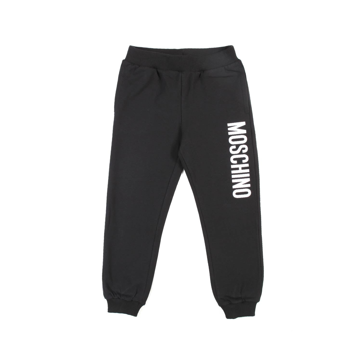 PANTALONE IN FELPA NERO BAMBINA E TEENAGER - annameglio.com abbigliamento moda