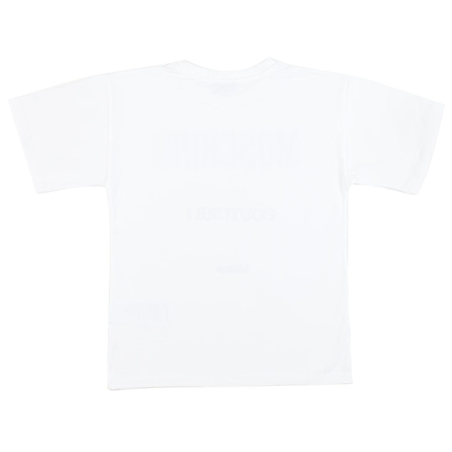 T-SHIRT BIANCA CON LOGHI NERI BAMBINO E BAMBINA - annameglio.com abbigliamento moda