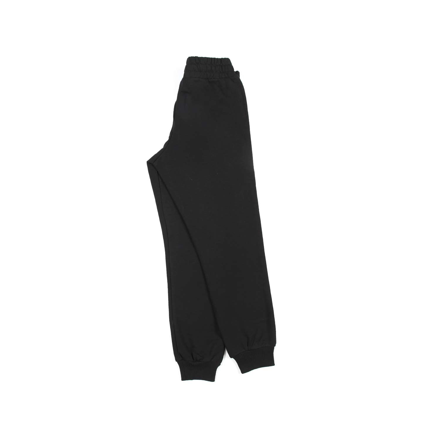 PANTALONE IN FELPA NERO E TURCHESE BAMBINA E TEEN - annameglio.com abbigliamento moda