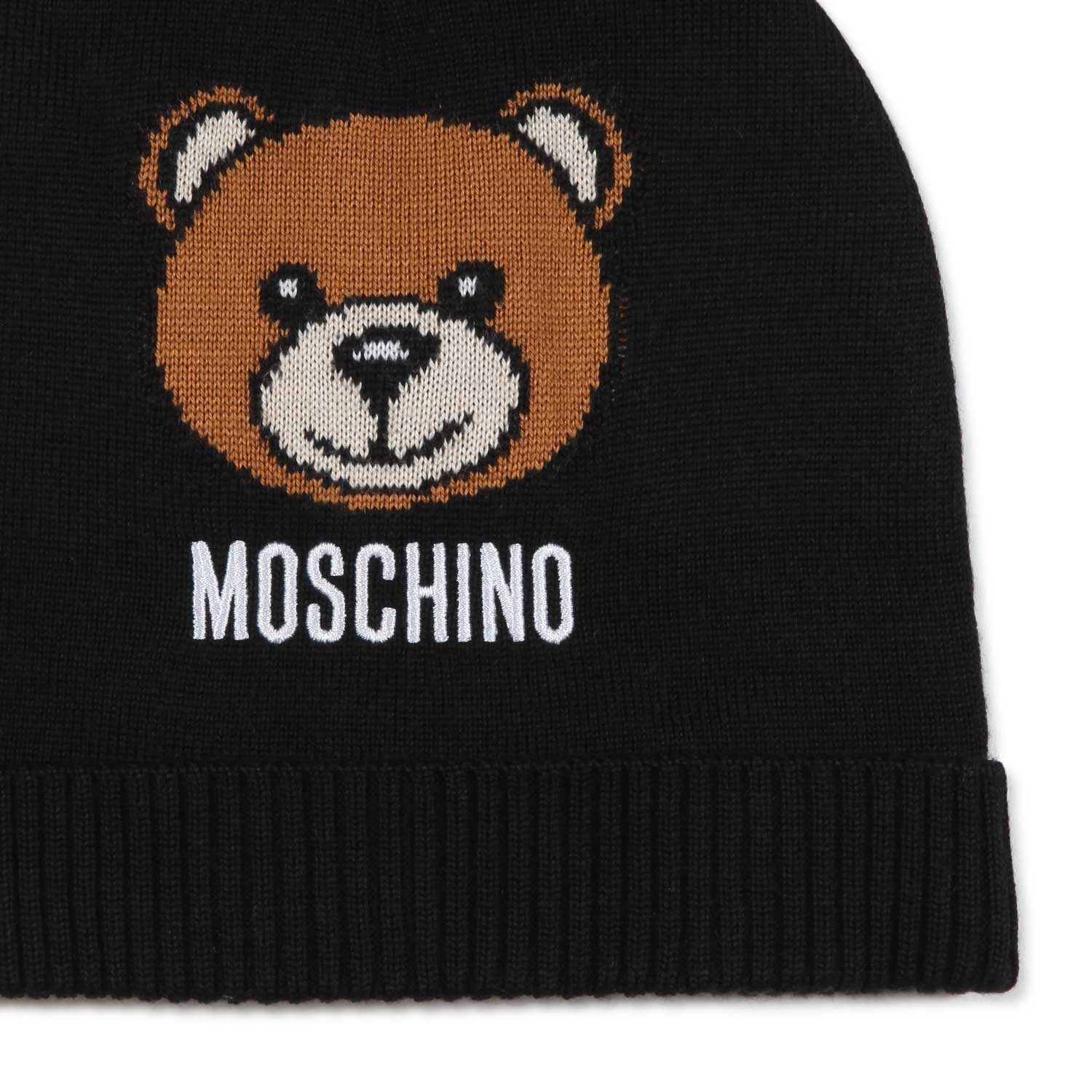 CAPPELLO TEDDY BEAR NERO BAMBINO E BAMBINA - annameglio.com abbigliamento moda