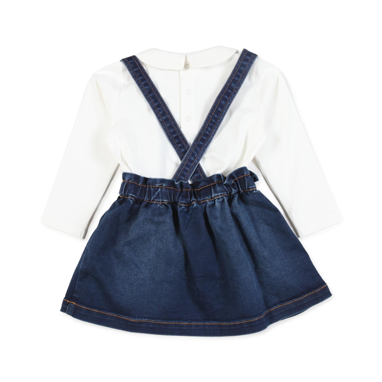 COMPLETINO T-SHIRT E GONNA SALOPETTE TEDDY BEAR - annameglio.com abbigliamento moda