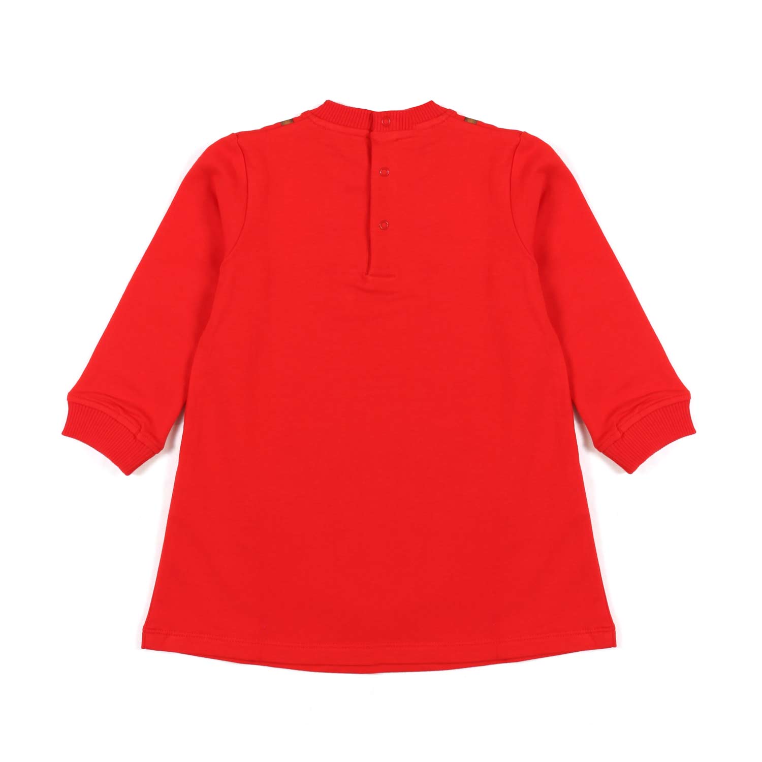 MINI ABITO ROSSO IN FELPA BIMBA - annameglio.com abbigliamento moda