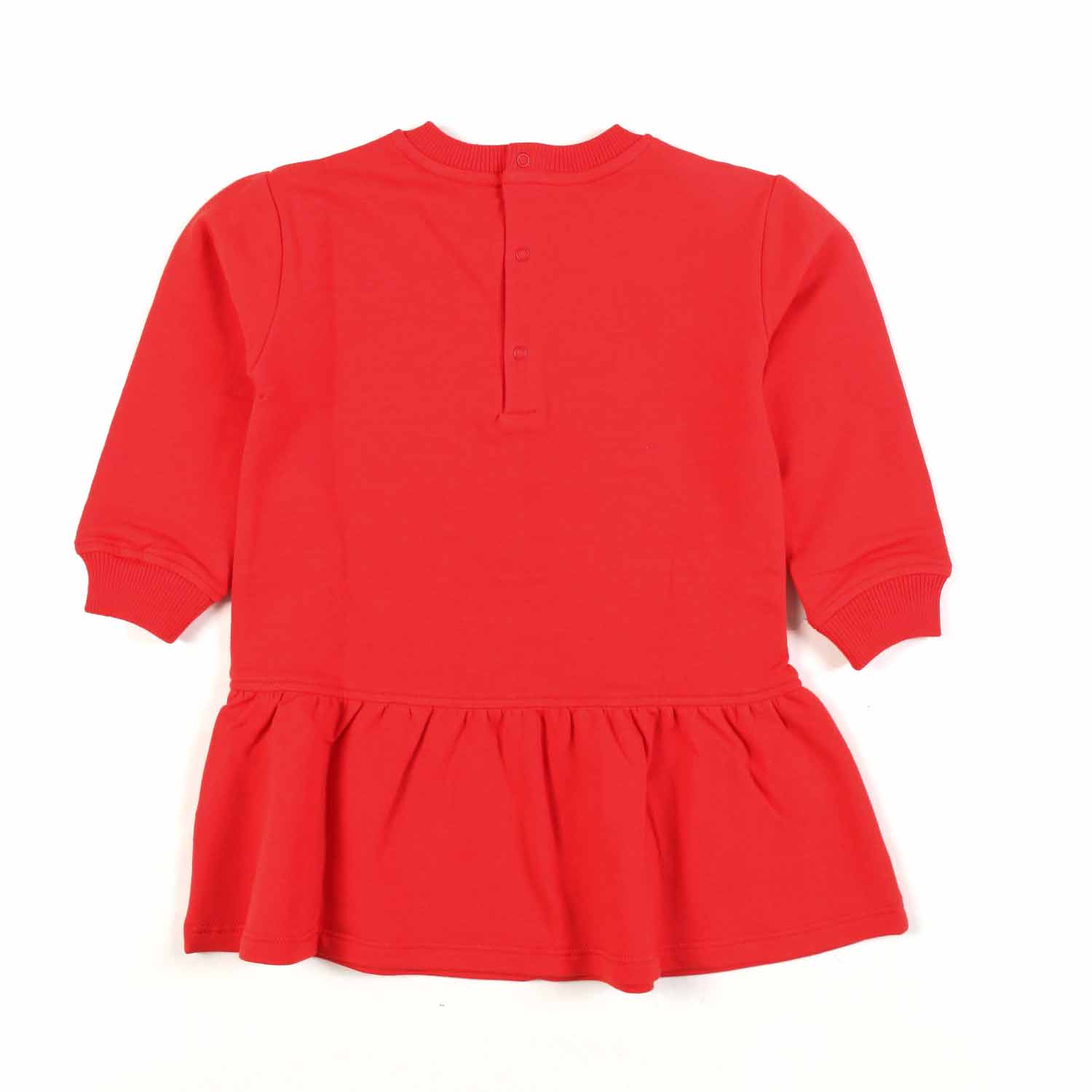 ABITO TEDDY BEAR ROSSO IN FELPA BIMBA - annameglio.com abbigliamento moda