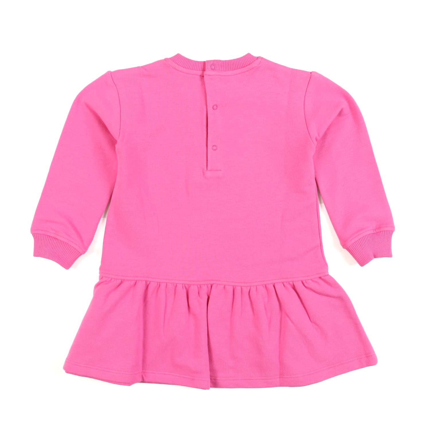 ABITO TEDDY BEAR FUCSIA IN FELPA BIMBA - annameglio.com abbigliamento moda