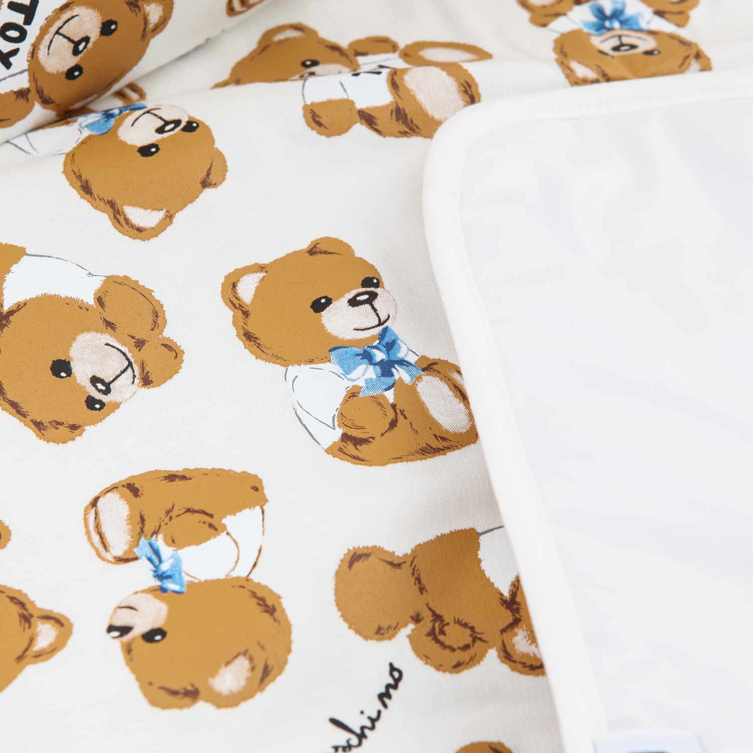 BORSA FASCIATOIO TEDDY BEAR BIANCA - annameglio.com abbigliamento moda