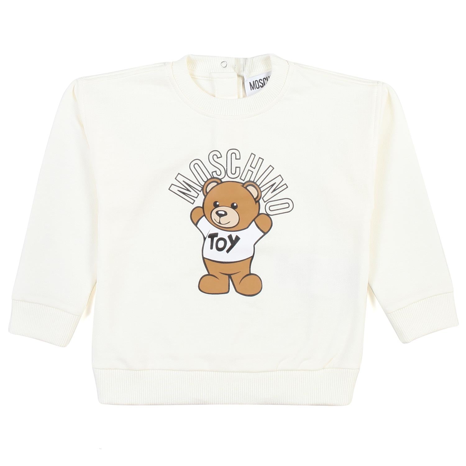 FELPA TEDDY BEAR COLOR BURRO BABY UNISEX - annameglio.com abbigliamento moda