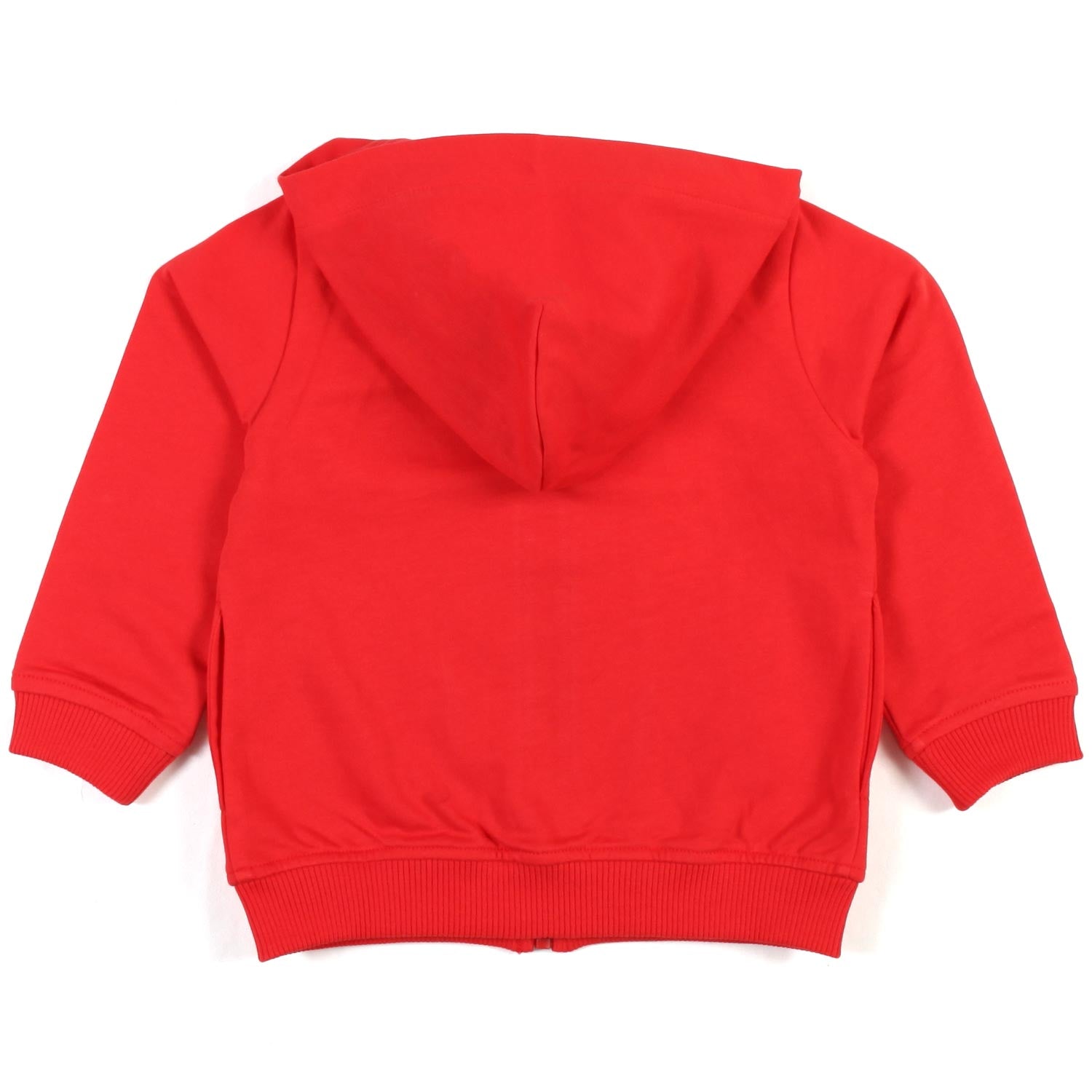 FELPA BABY ROSSA CON CAPPUCCIO E TEDDY BEAR - annameglio.com abbigliamento moda