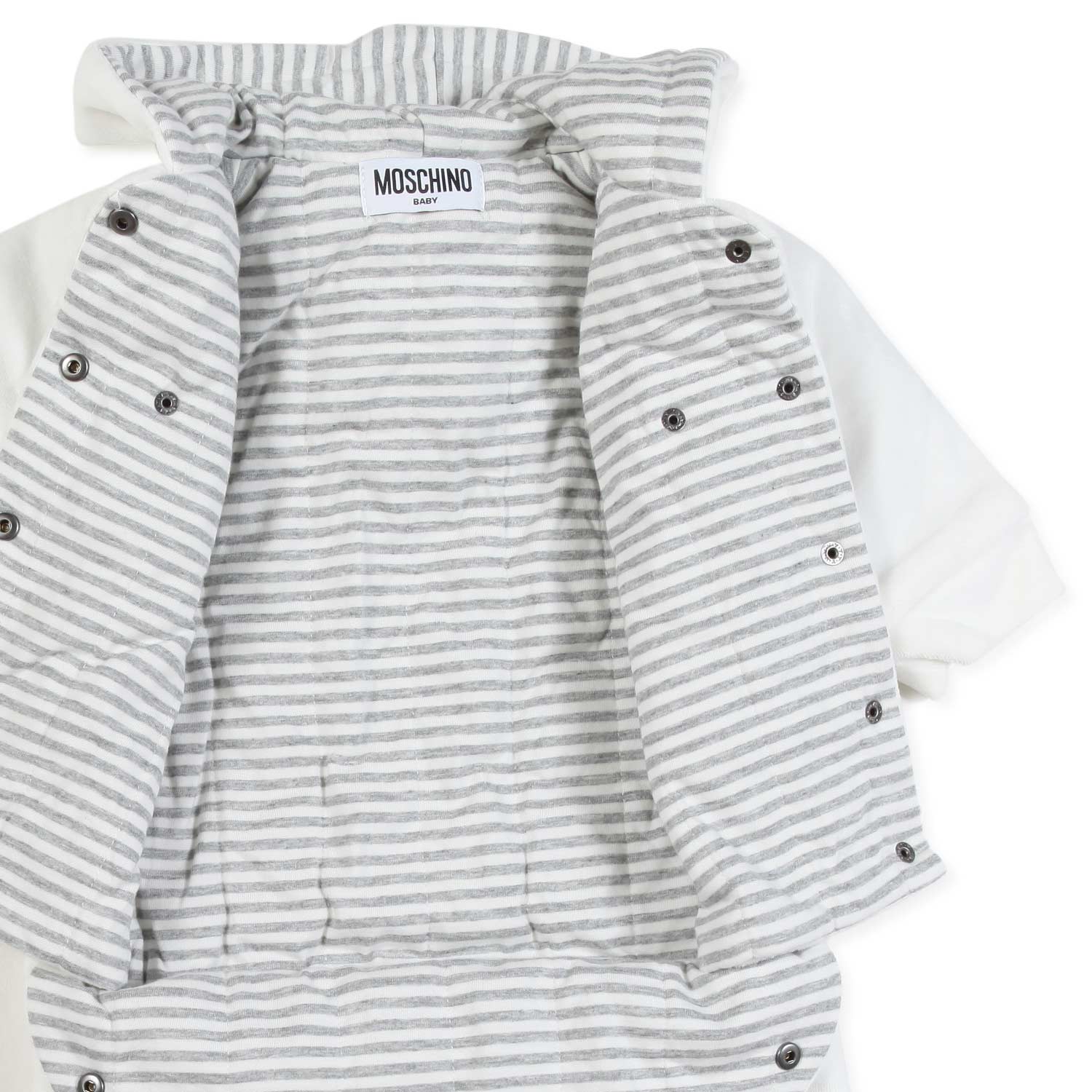 TUTINA TEDDY BEAR BIANCA CON CAPPUCCIO - annameglio.com abbigliamento moda