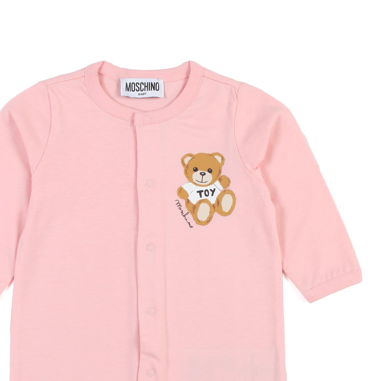 TUTINA ROSA NEONATA CON STAMPA TEDDY BEAR - annameglio.com abbigliamento moda