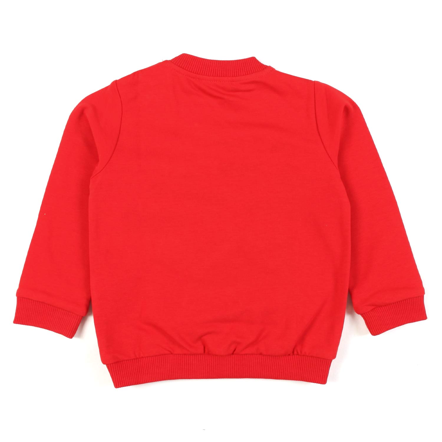 FELPA BABY ROSSA CON LOGO INNEVATO - annameglio.com abbigliamento moda