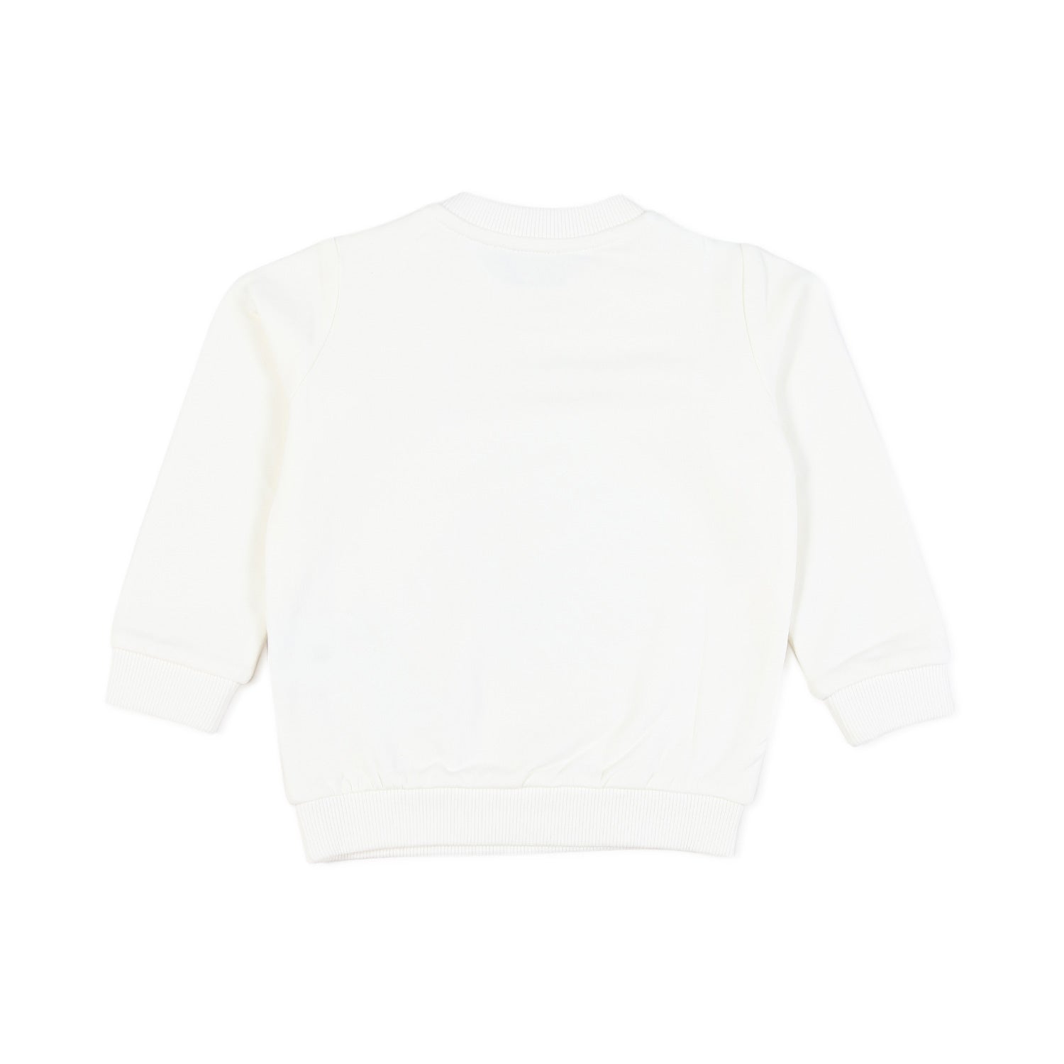 FELPA BABY BIANCA CON STAMPE TEDDY BEAR - annameglio.com abbigliamento moda