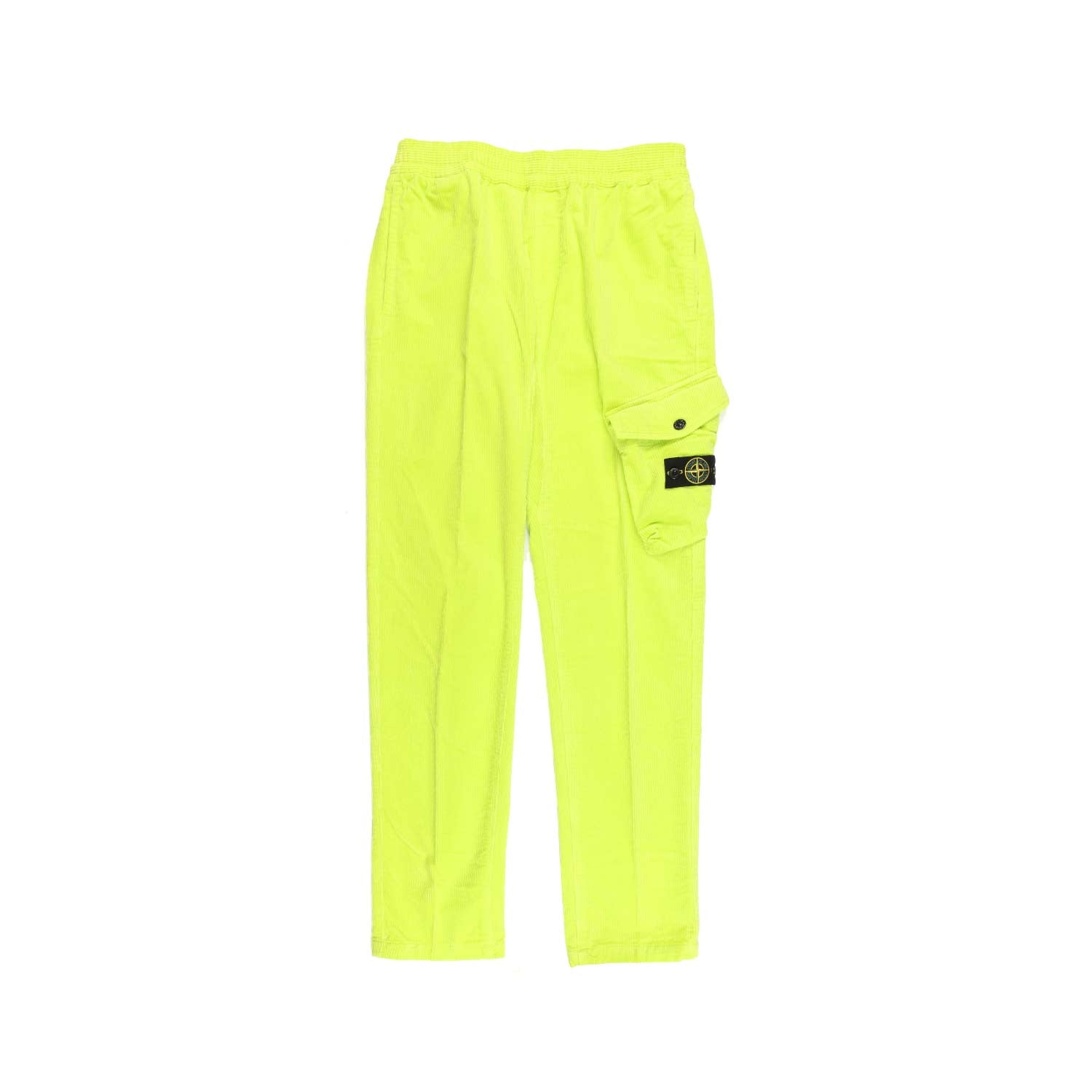 PANTALONE LIME DI VELLUTO CON TASCA CARGO - annameglio.com abbigliamento moda