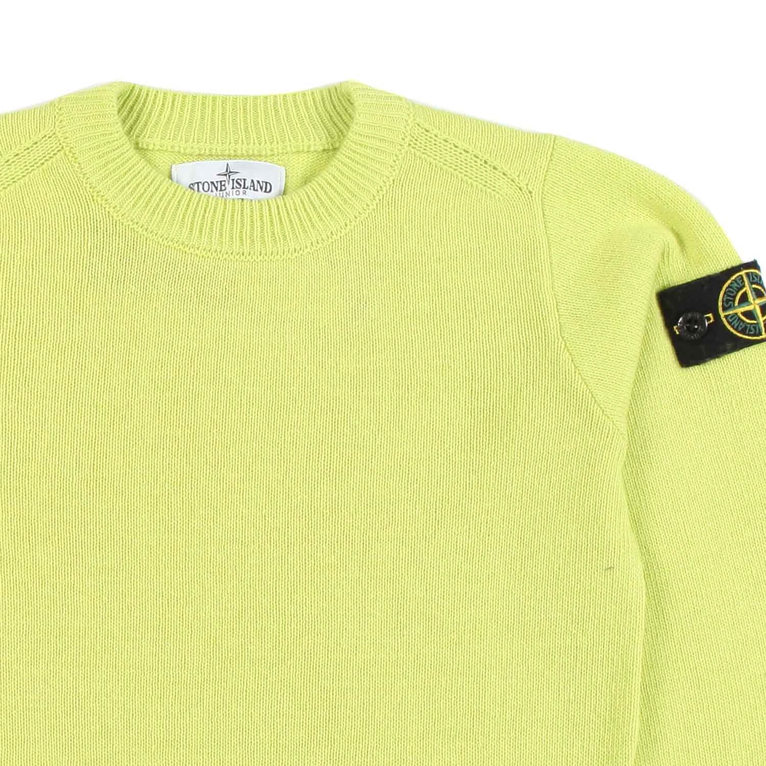 PULLOVER LIME CON PATCH LOGO BAMBINO E TEEN - annameglio.com abbigliamento moda
