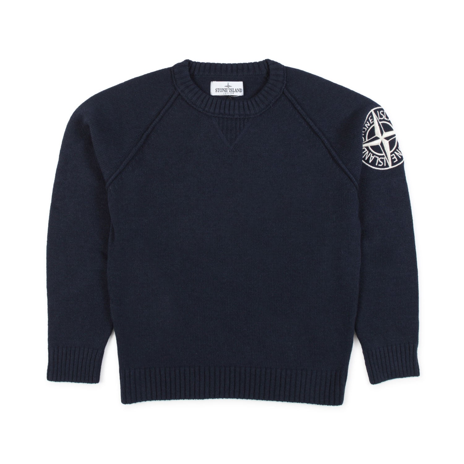PULLOVER BLU NAVY CON LOGO RICAMATO - annameglio.com abbigliamento moda