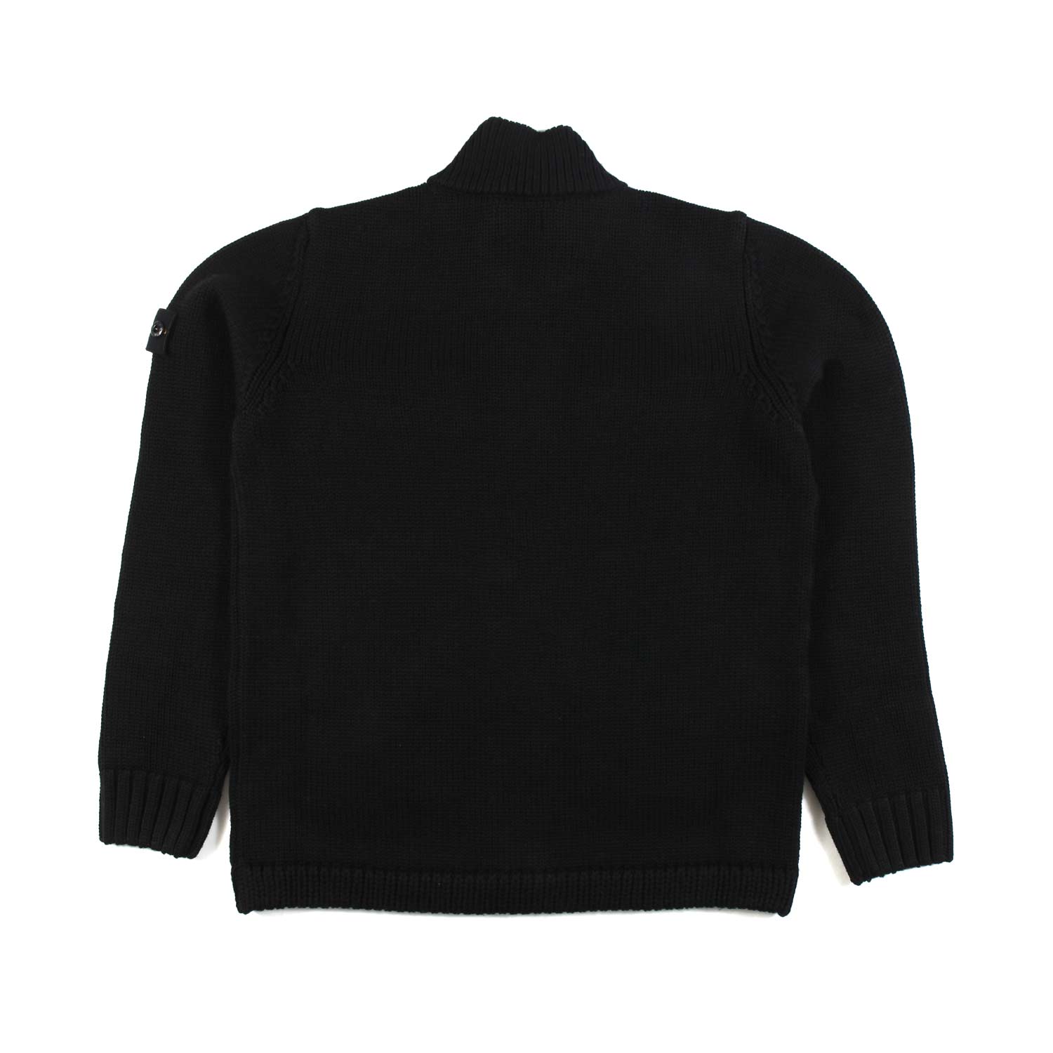 CARDIGAN NERO BAMBINO E TEENAGER CON ZIP - annameglio.com abbigliamento moda