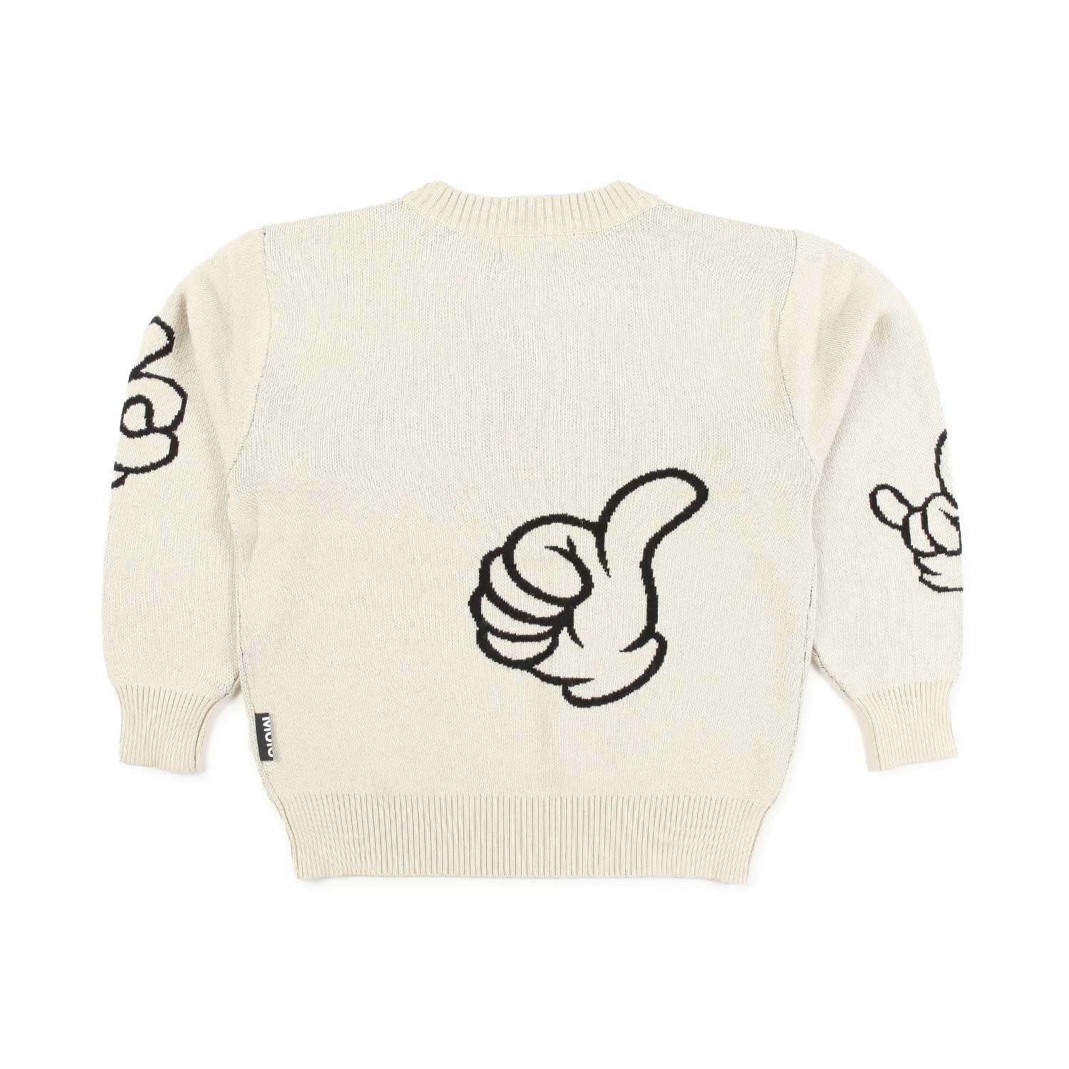 MAGLIONE BELLO MOON BIANCO BAMBINO E BAMBINA - annameglio.com abbigliamento moda