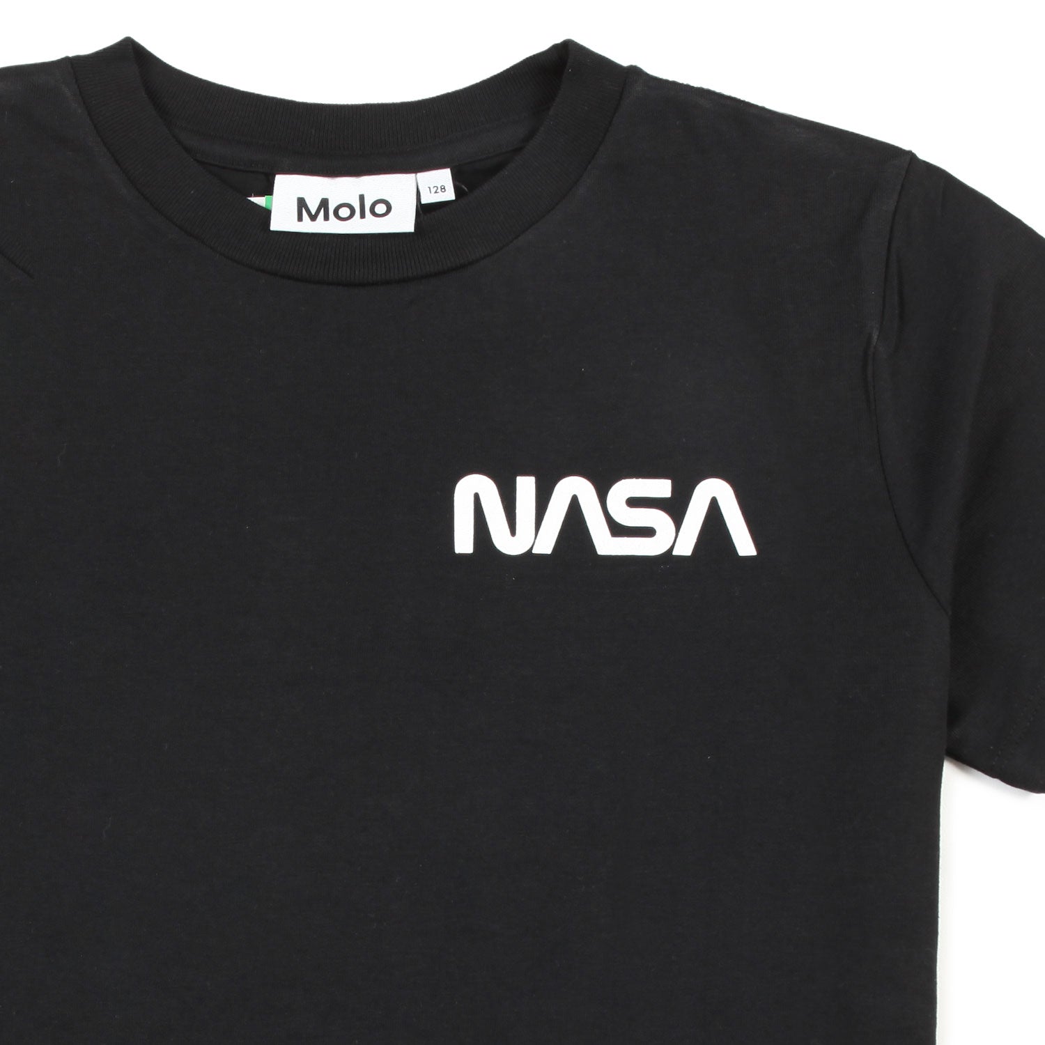 T-SHIRT UNISEX NERA CON LOGO NASA - annameglio.com abbigliamento moda