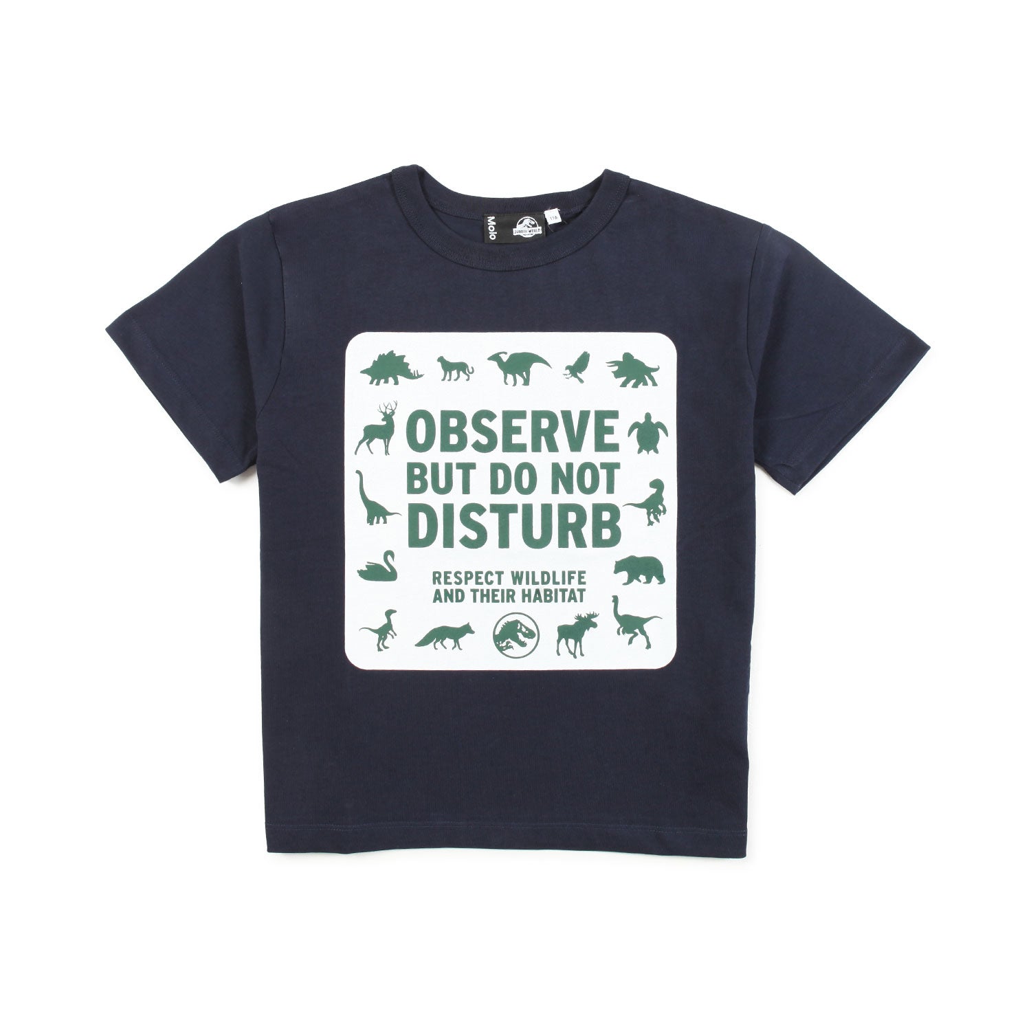 T-SHIRT RILEY OBSERVE JURASSIC WORLD BLU - annameglio.com abbigliamento moda