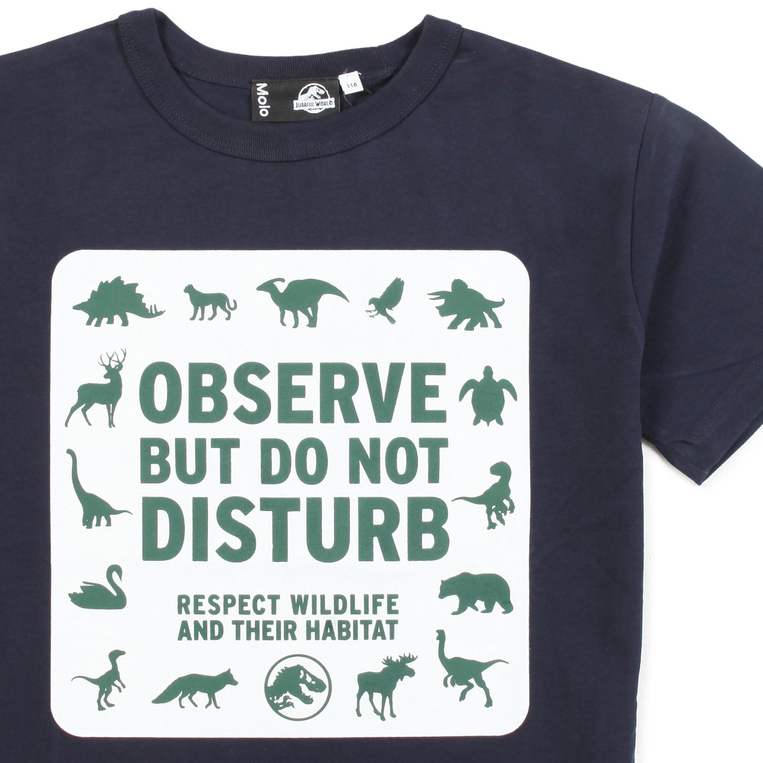 T-SHIRT RILEY OBSERVE JURASSIC WORLD BLU - annameglio.com abbigliamento moda