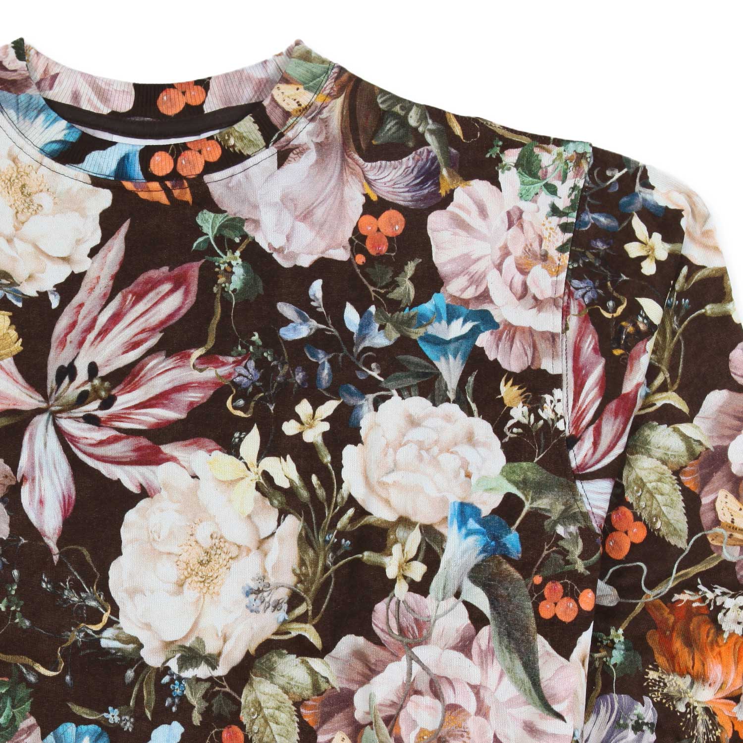 FELPA MULTICOLOR MONTI BOTANICAL BAMBINA E TEEN - annameglio.com abbigliamento moda