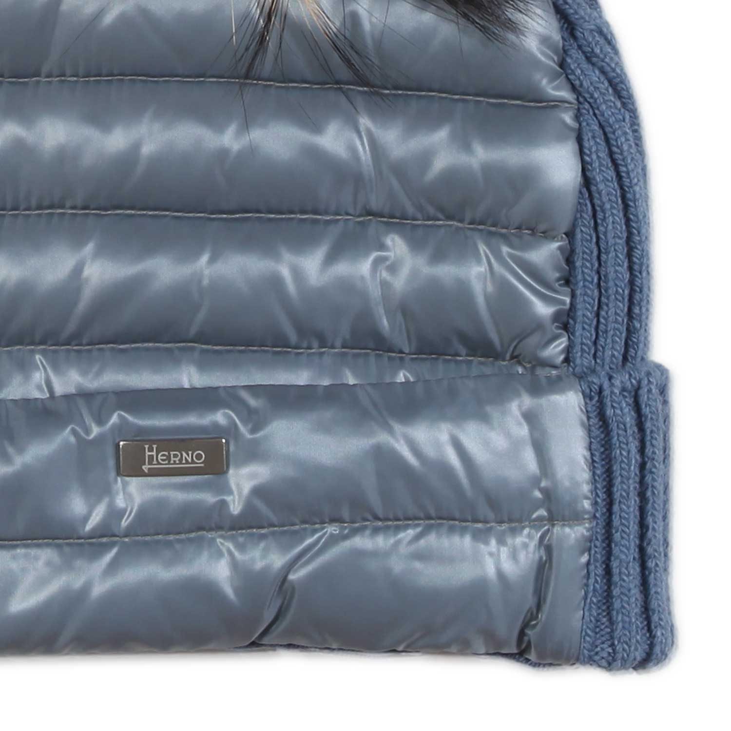 CAPPELLO AZZURRO DI LANA E NYLON BAMBINA E TEEN - annameglio.com abbigliamento moda