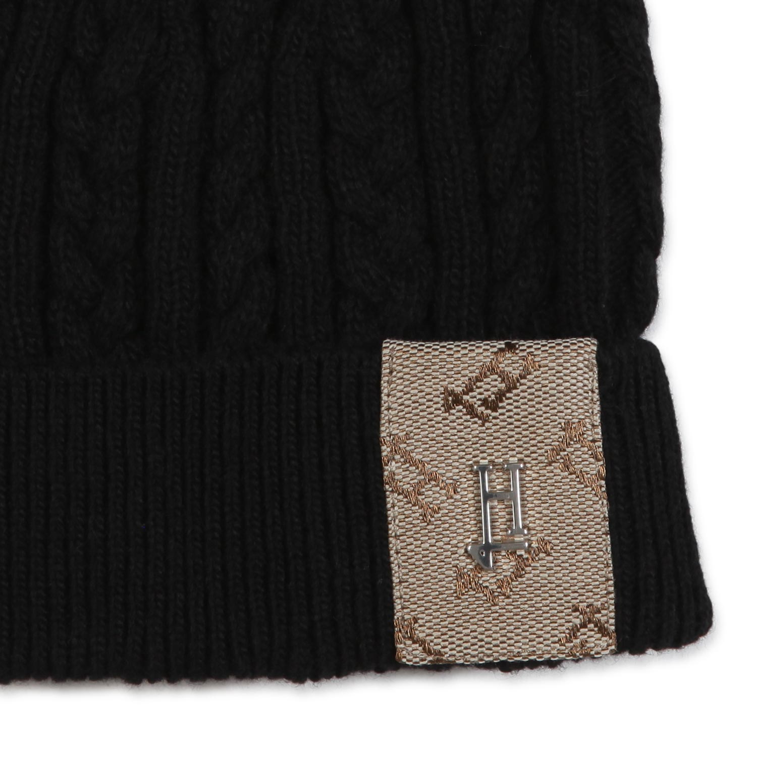 CAPPELLO NERO DI LANA A TRECCE BAMBINA E TEEN - annameglio.com abbigliamento moda