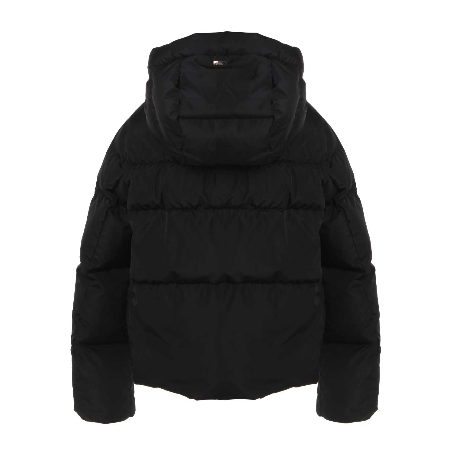 PIUMINO NERO OPACO BAMBINA E TEENAGER - annameglio.com abbigliamento moda