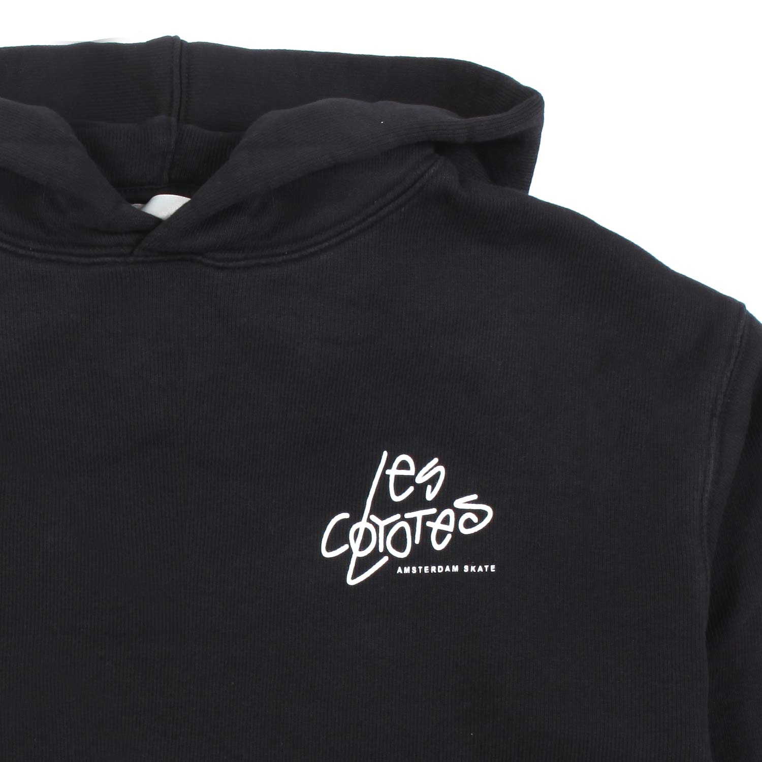 FELPA LUCY NERA CON CAPPUCCIO BAMBINA E RAGAZZA - annameglio.com abbigliamento moda