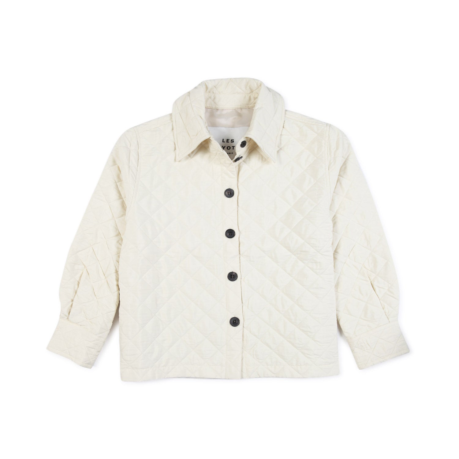 GIACCA A CAMICIA TRAPUNTATA AVORIO - annameglio.com abbigliamento moda