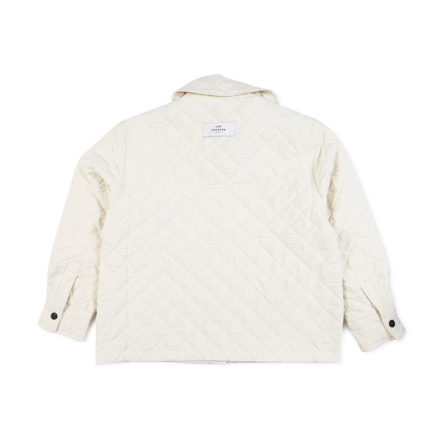 GIACCA A CAMICIA TRAPUNTATA AVORIO - annameglio.com abbigliamento moda