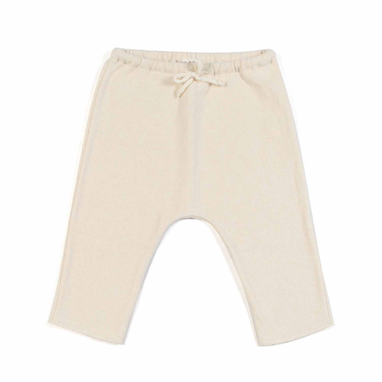 PANTALONE PANNA CON COULISSE BABY UNISEX - annameglio.com abbigliamento moda