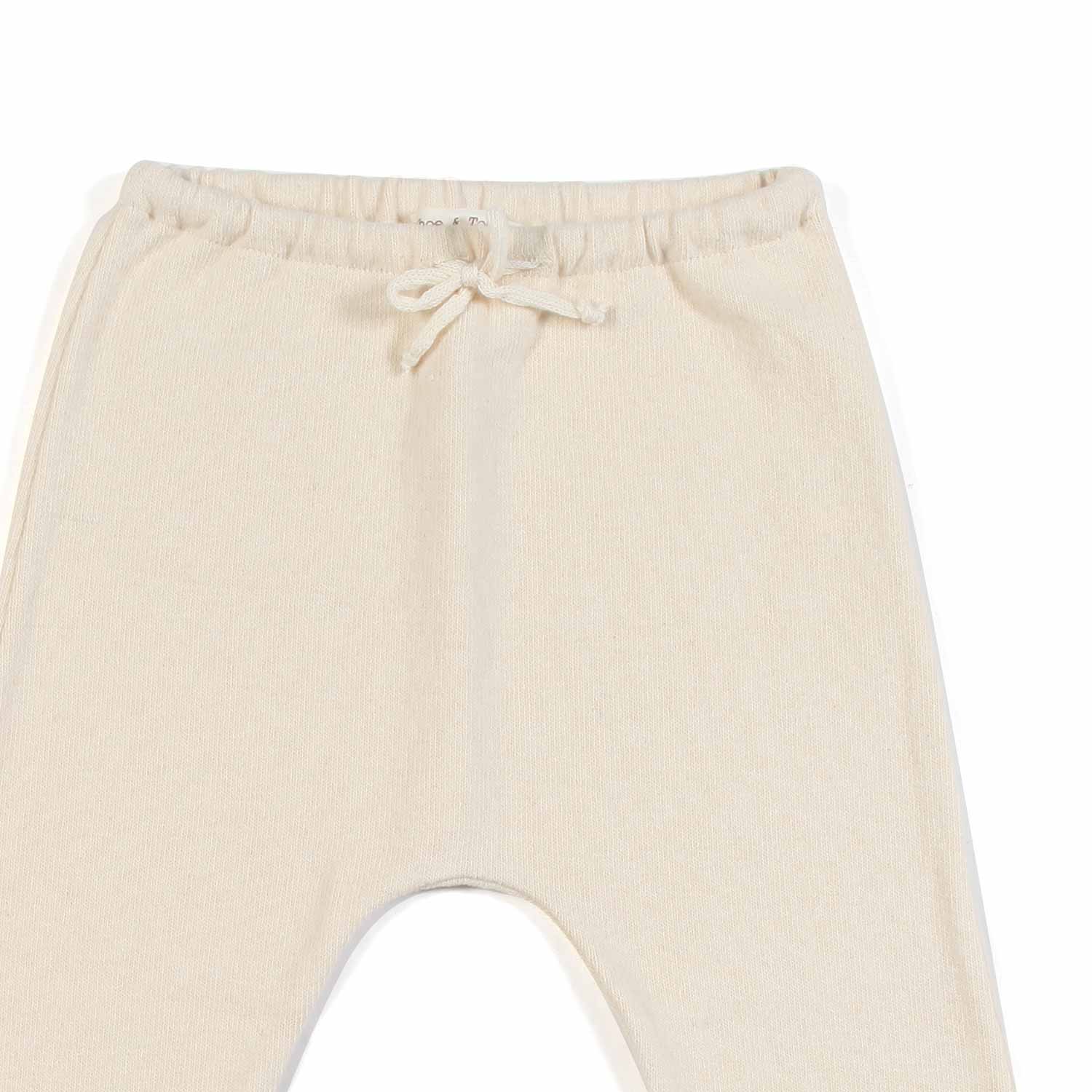 PANTALONE PANNA CON COULISSE BABY UNISEX - annameglio.com abbigliamento moda