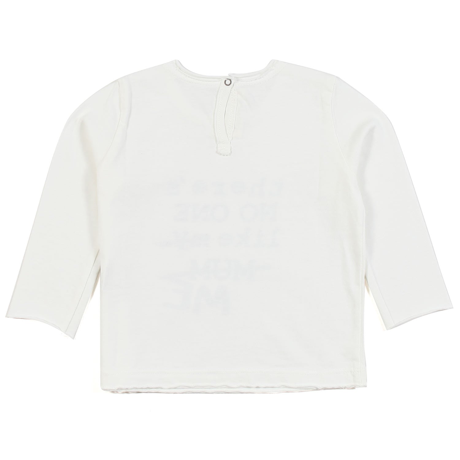 T-SHIRT MANICA LUNGA BIANCA BIMBA E BIMBO - annameglio.com abbigliamento moda