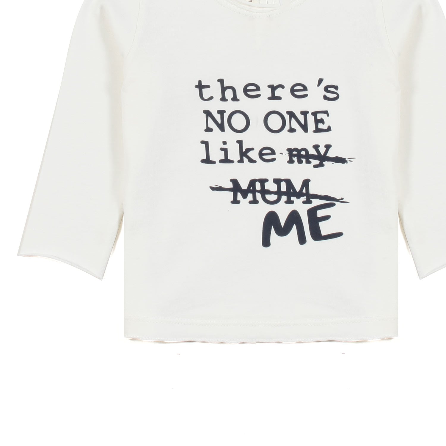 T-SHIRT MANICA LUNGA BIANCA BIMBA E BIMBO - annameglio.com abbigliamento moda