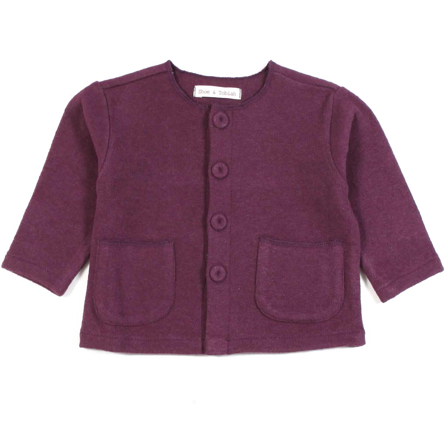 CARDIGAN PORPORA NEONATA - annameglio.com abbigliamento moda