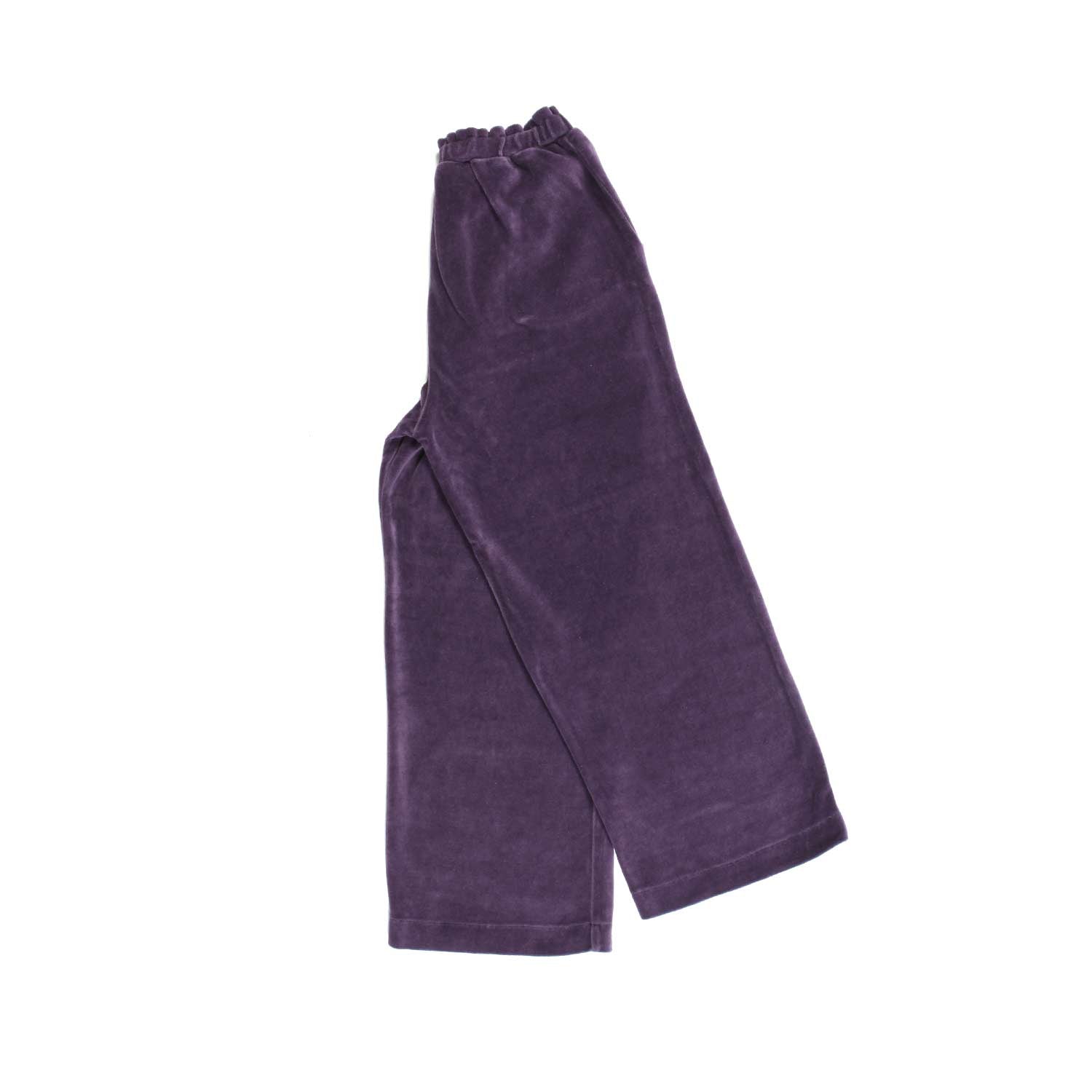 PANTALONE CINIGLIA VIOLA BAMBINA - annameglio.com abbigliamento moda