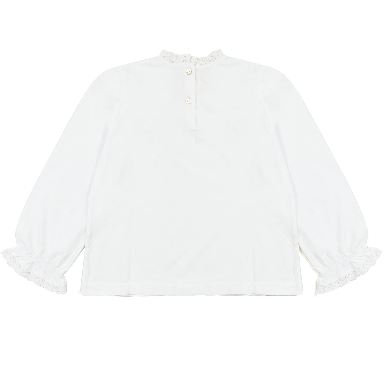 BLUSA BIANCA BIMBA E BAMBINA - annameglio.com abbigliamento moda