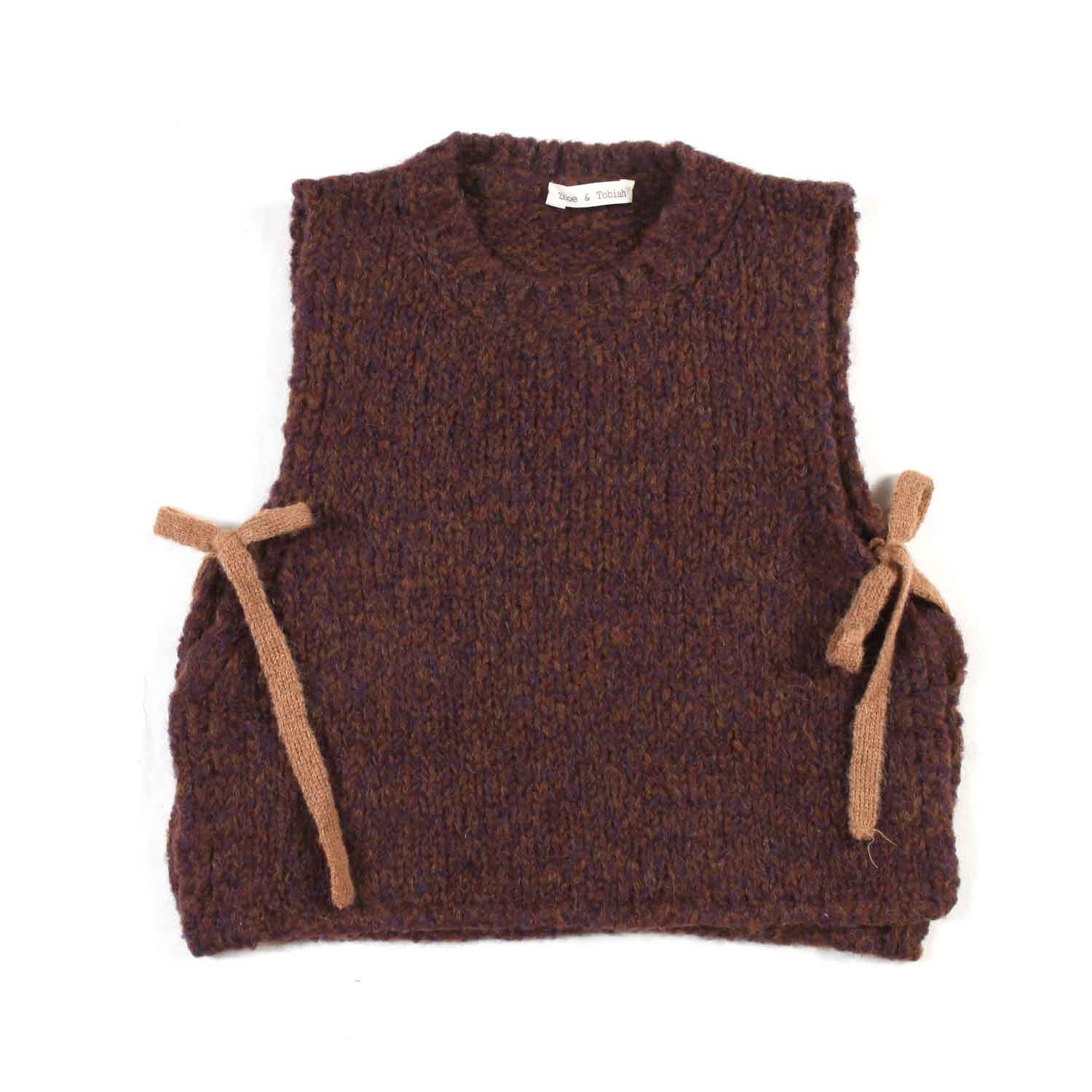 GILET PLUM E BISCOTTO BAMBINA - annameglio.com abbigliamento moda