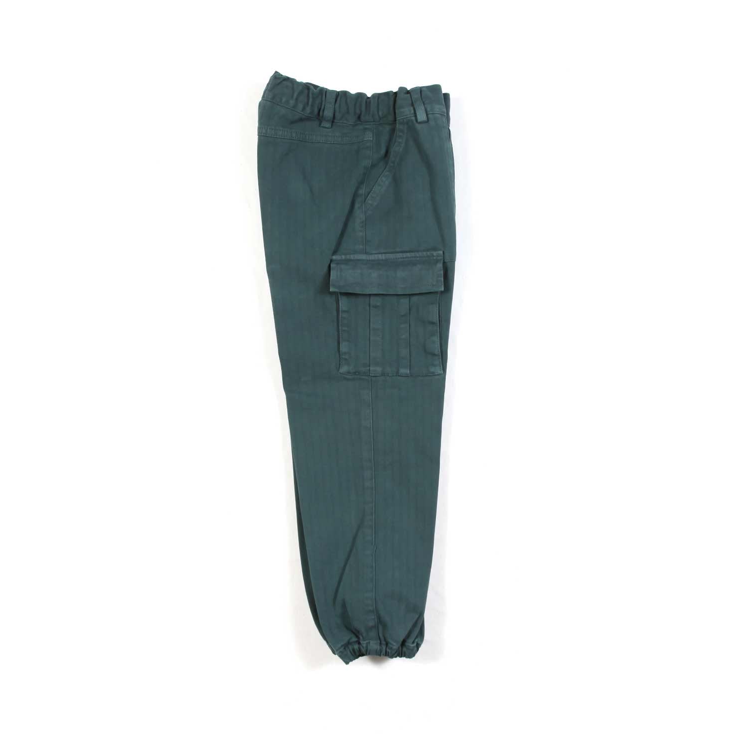 PANTALONE CARGO VERDE BAMBINO - annameglio.com abbigliamento moda