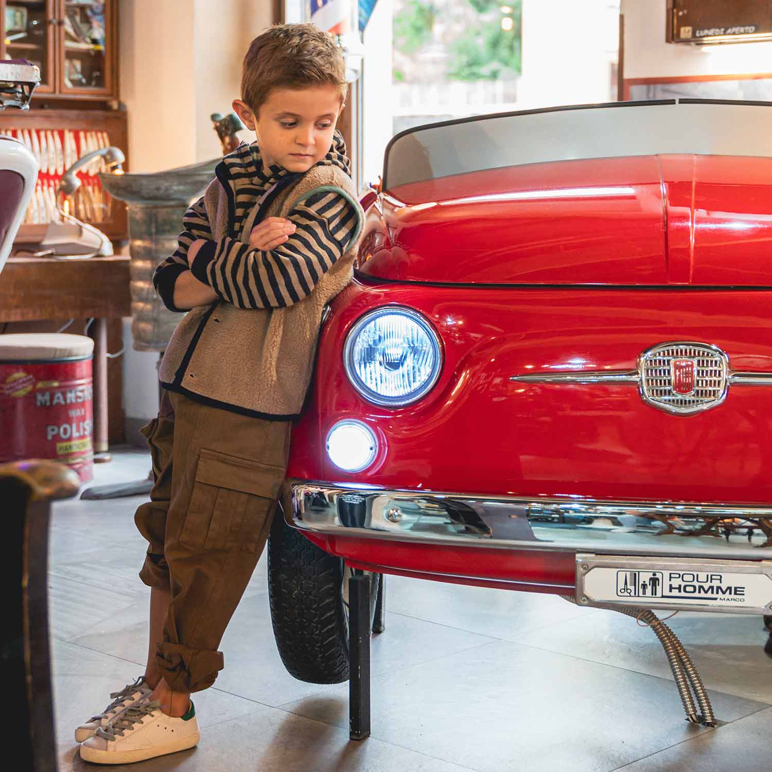 PANTALONE CARGO MARRONE BAMBINO - annameglio.com abbigliamento moda