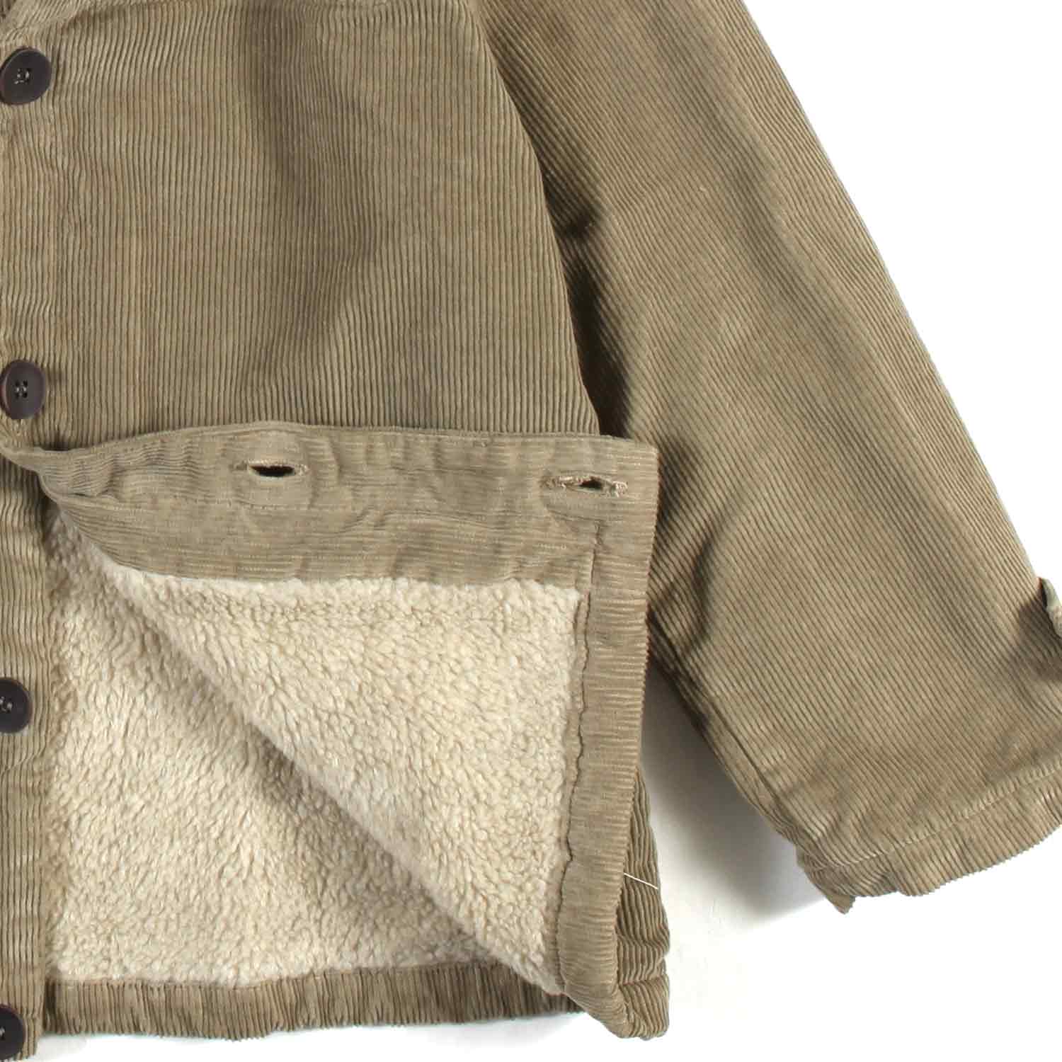 GIACCA CORDUROY VERDE OLIVA E PANNA BAMBINO E BABY - annameglio.com abbigliamento moda