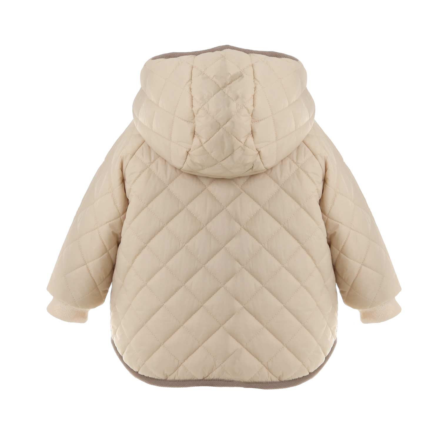 GIUBBOTTO BEIGE CON INTERNI TEDDY BIMBA - annameglio.com abbigliamento moda