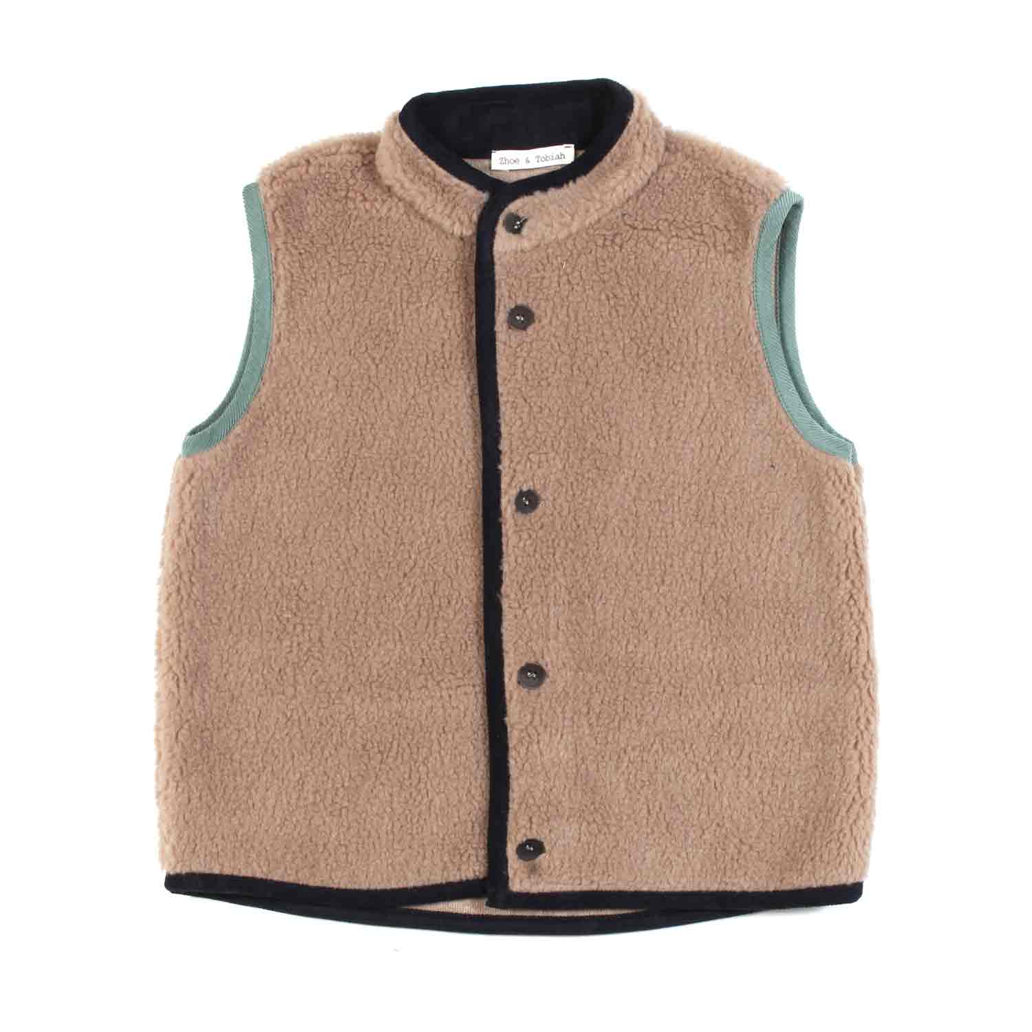 GILET TEDDY NOCCIOLA BAMBINO - annameglio.com abbigliamento moda