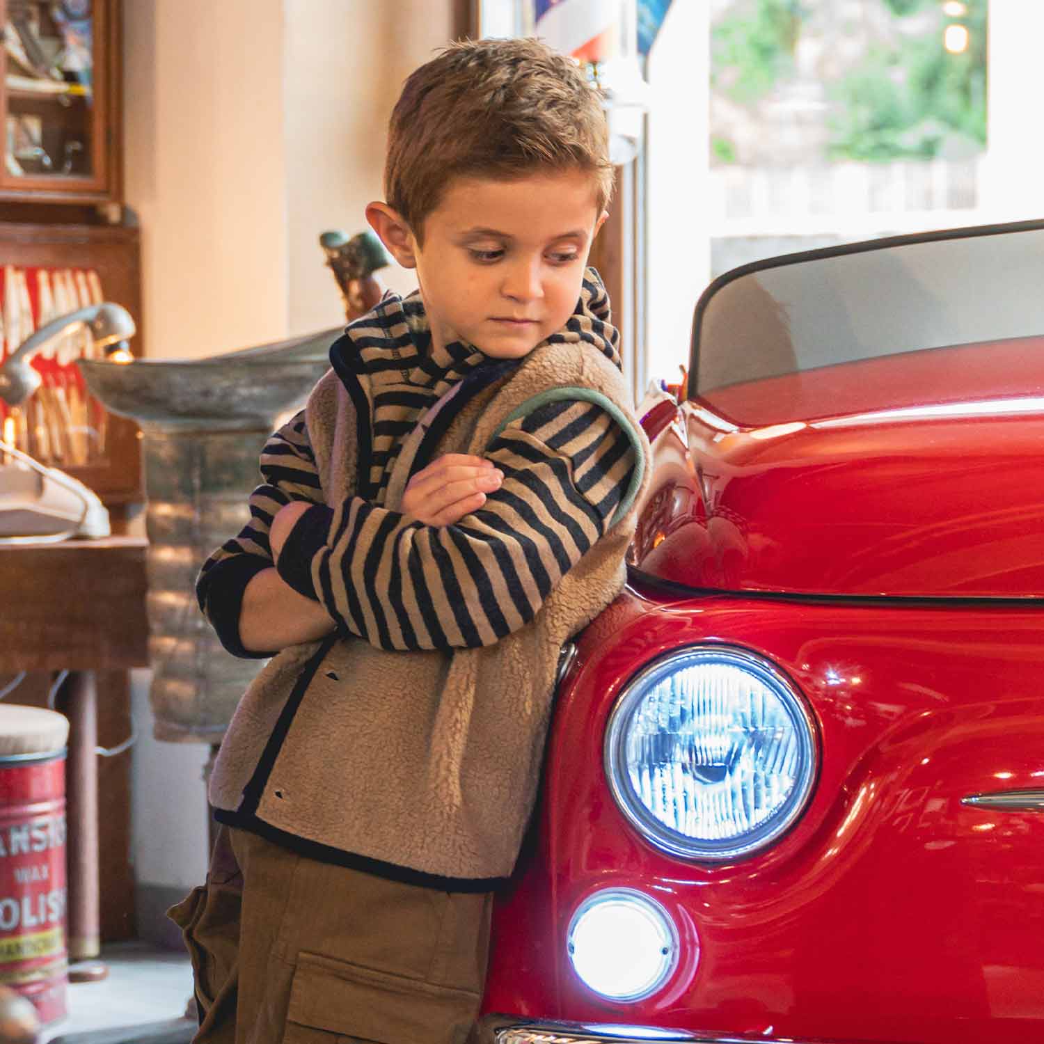 GILET TEDDY NOCCIOLA BAMBINO - annameglio.com abbigliamento moda