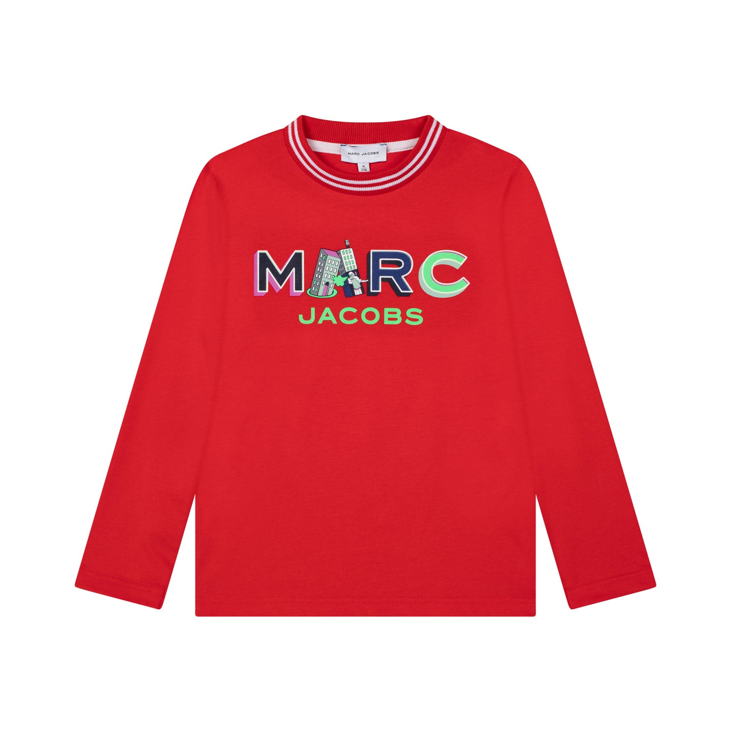 T-SHIRT MANICA LUNGA ROSSA CON LOGO BAMBINO - annameglio.com abbigliamento moda