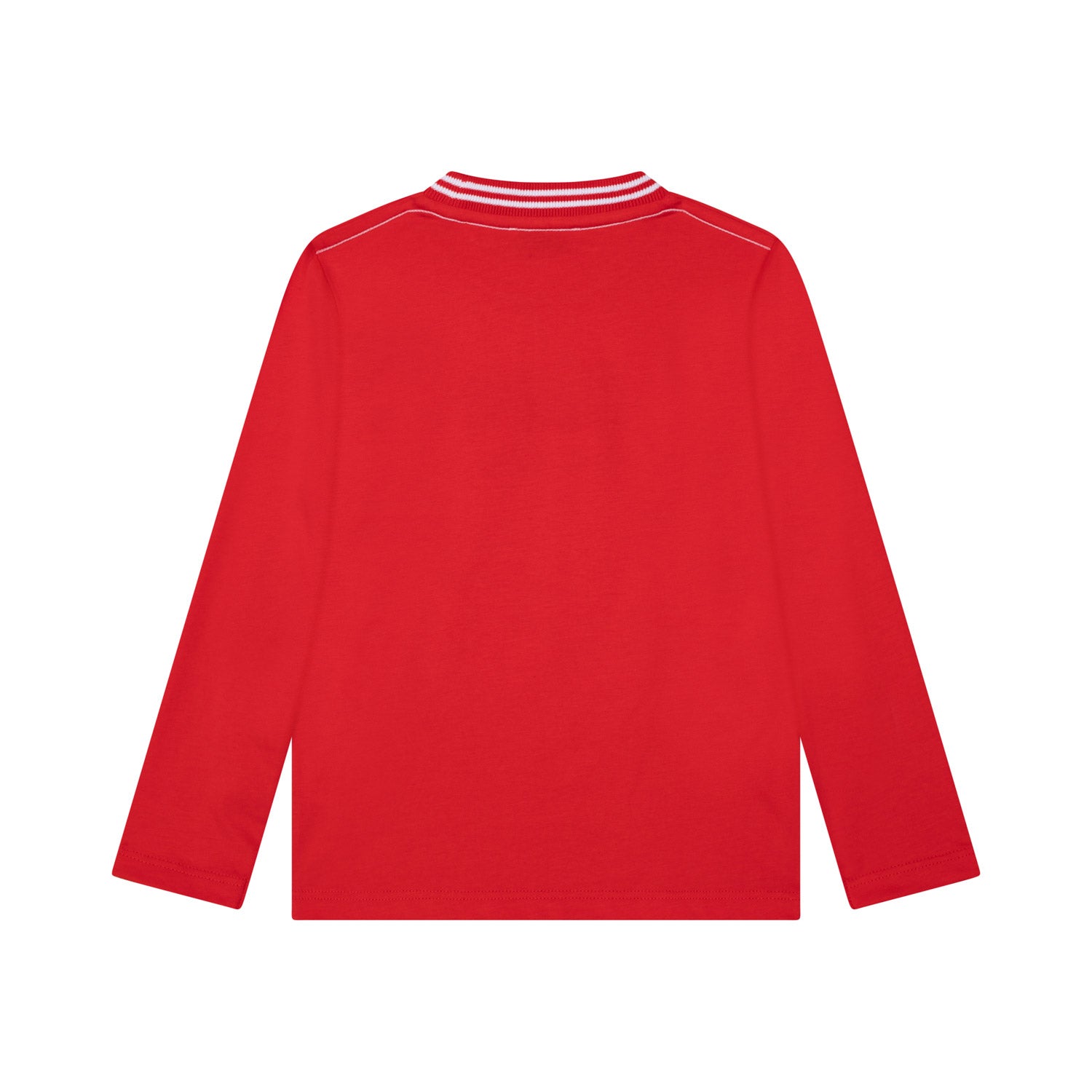 T-SHIRT MANICA LUNGA ROSSA CON LOGO BAMBINO - annameglio.com abbigliamento moda