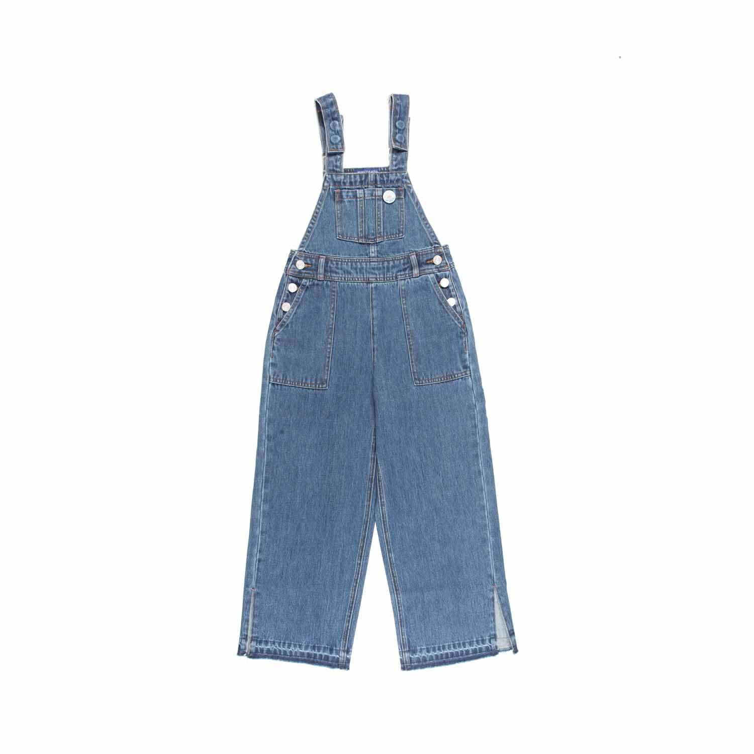 SALOPETTE DI JEANS CHIARO BAMBINA E TEEN - annameglio.com abbigliamento moda